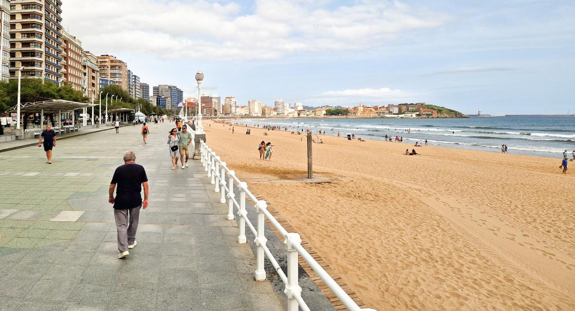 Espacio Moderno En Gijon Playa Extérieur photo